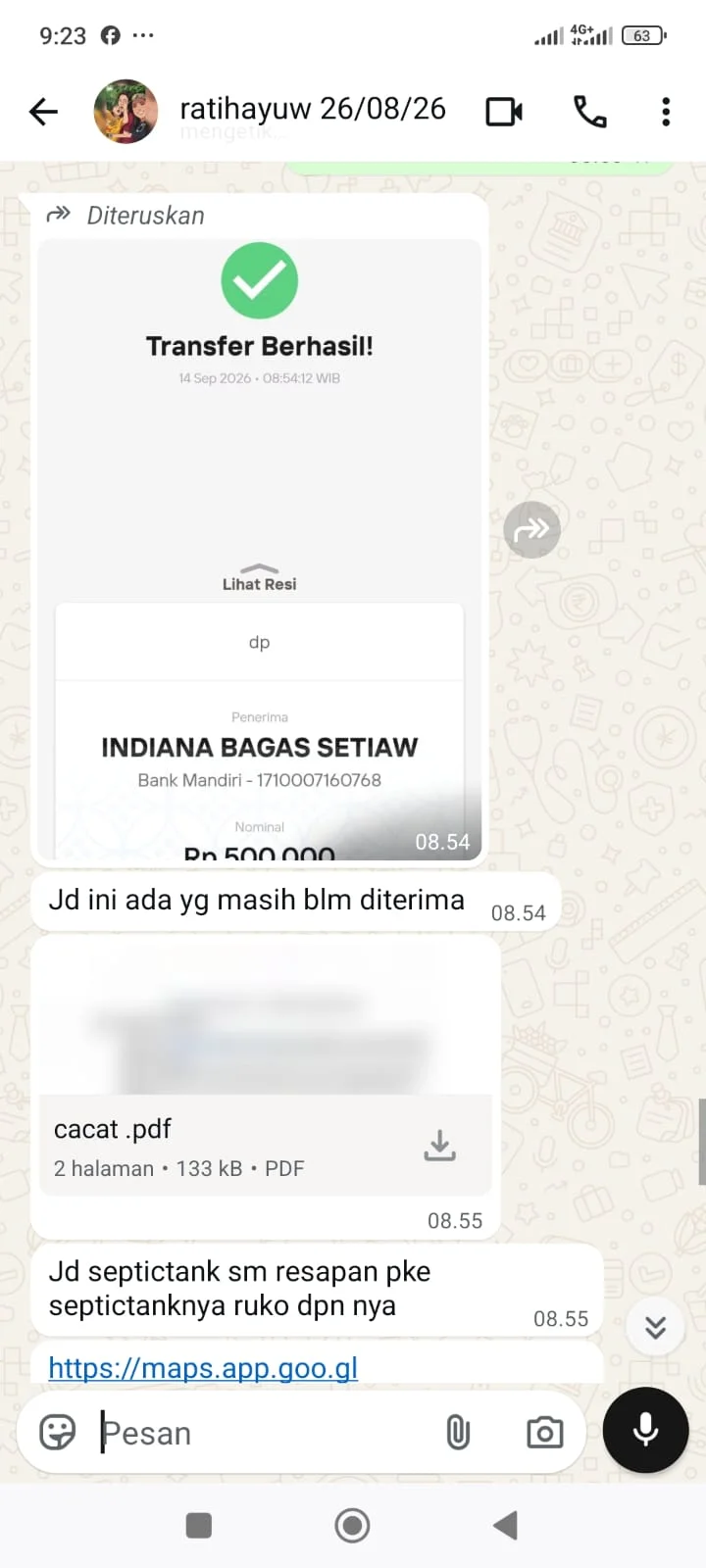 Bukti Chat 7