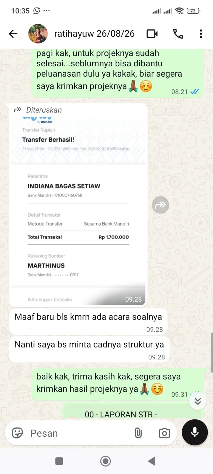 Bukti Chat 4