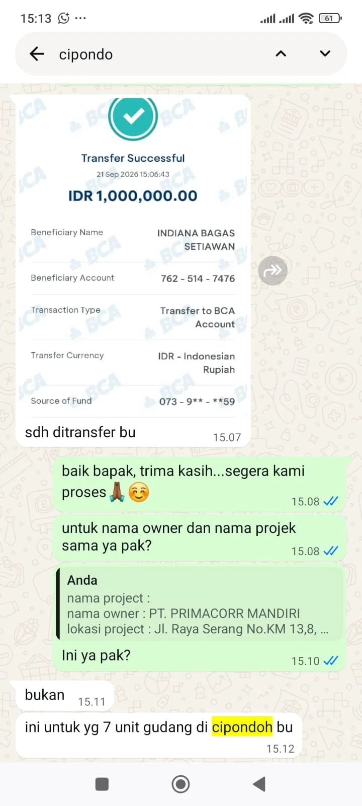Bukti Chat 3